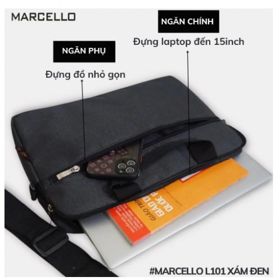 Túi Laptop Marcello L101 - Hình ảnh 4